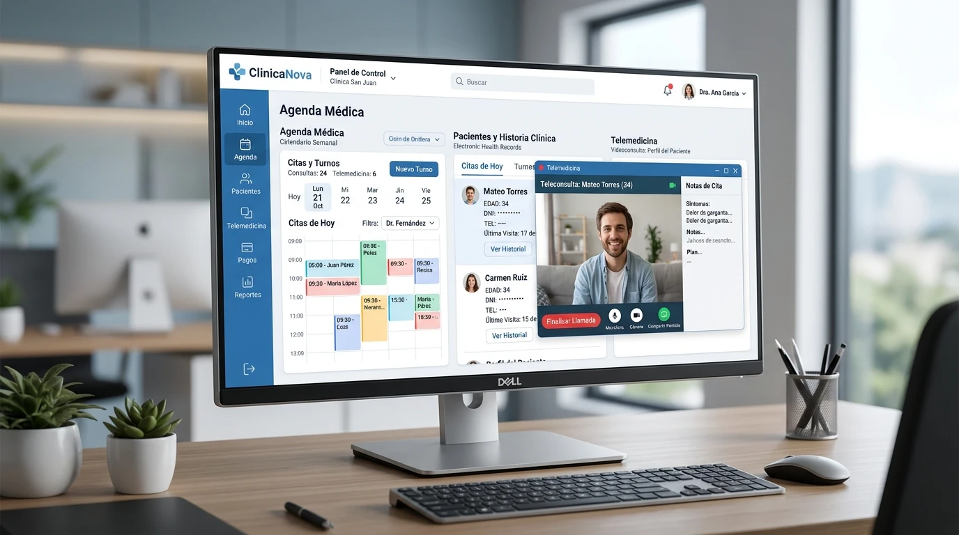 Plataforma SaaS de Gestión Clínica