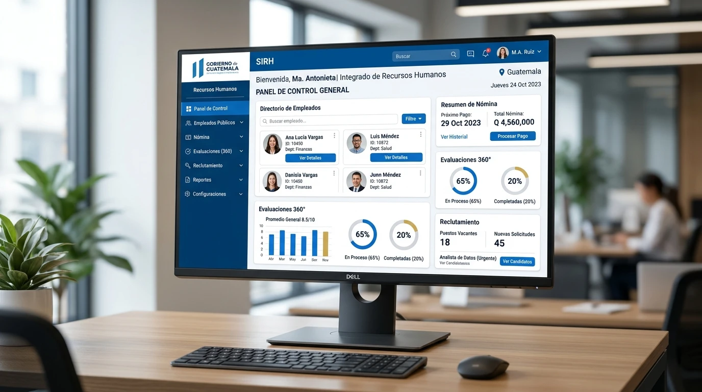 Sistema RRHH - Gobierno de Guatemala